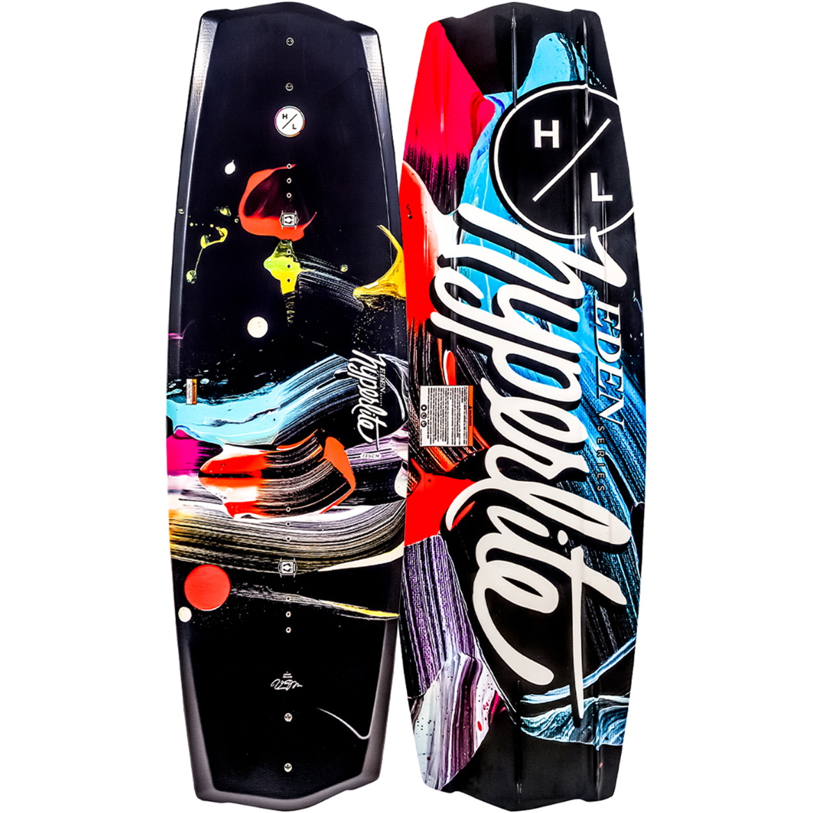 2026 Hyperlite Eden 2.0 Frauen Wakeboard H25ED - Black / Multico